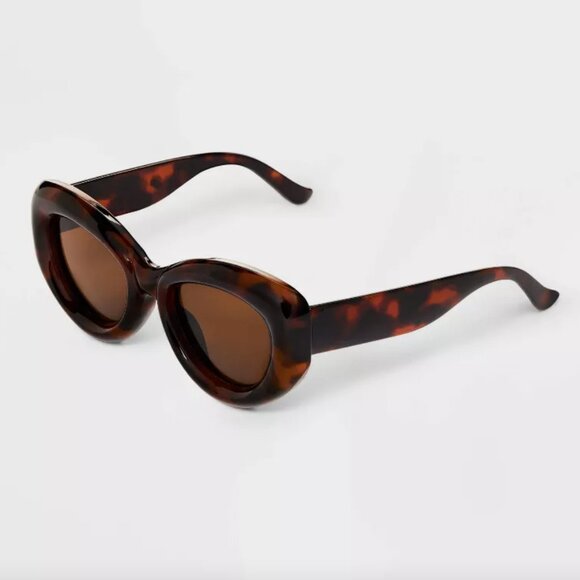 A New Day - Women's Bubble Round Cateye Sunglasses - Picture 2 of 8